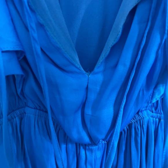 Blue Ruffle Romper - Picture 2 of 2